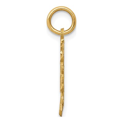 14K Yellow Gold Heart Pendant – view 3