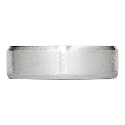 Cobalt 7mm Beveled Wedding Band – view 5