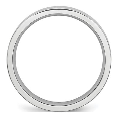 Cobalt 5mm Flat Wedding Band – view 4