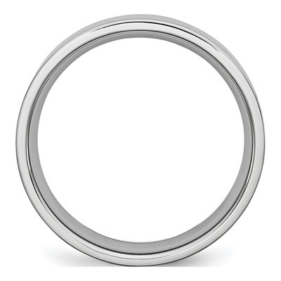 Cobalt 6mm Flat Wedding Band – view 4