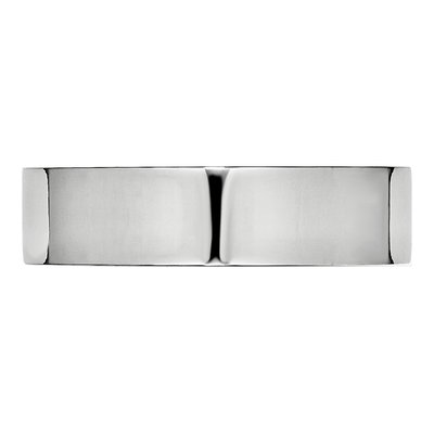 Cobalt 6mm Flat Wedding Band – view 5