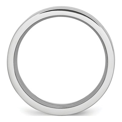 Cobalt 8mm Flat Wedding Band – view 3