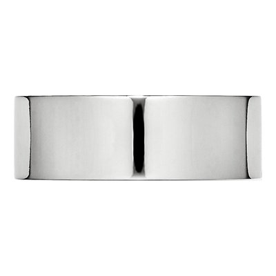 Cobalt 8mm Flat Wedding Band – view 4