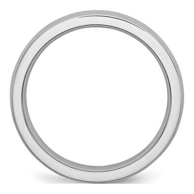 Cobalt 4mm Half Round Wedding Band – view 4