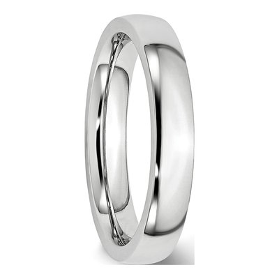 Cobalt 4mm Half Round Wedding Band – view 6