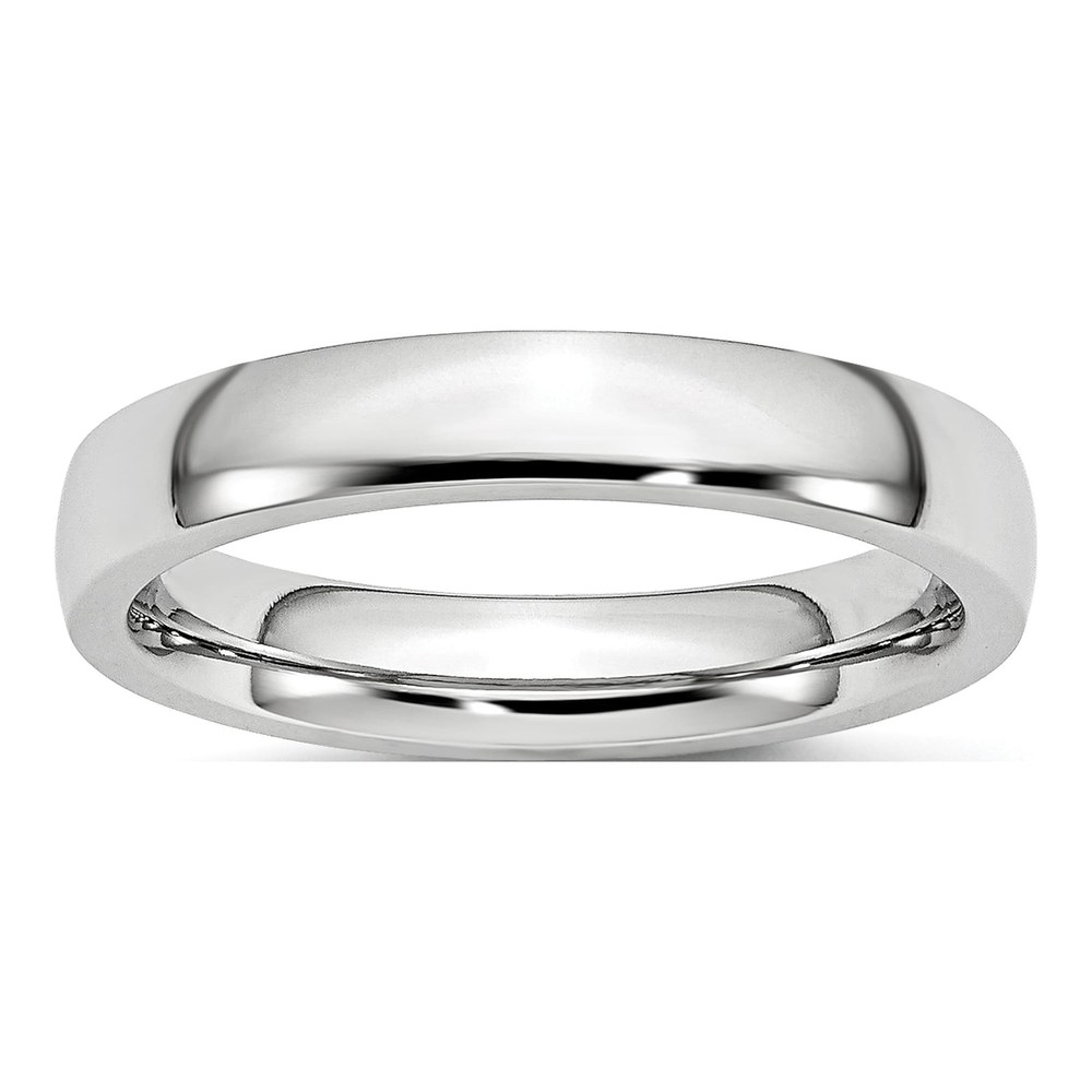 Cobalt 4mm Half Round Wedding Band