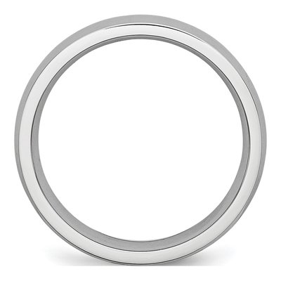 Cobalt 5mm Half Round Wedding Band – view 4
