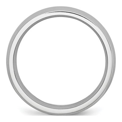 Cobalt 6mm Half Round Wedding Band – view 4