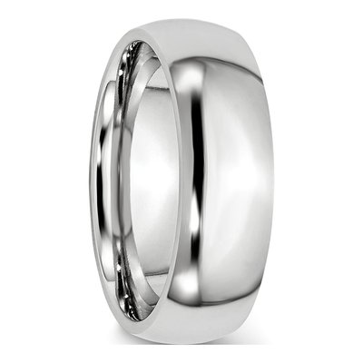 Cobalt 7mm Half Round Wedding Band – view 6