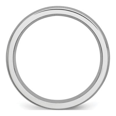 Cobalt 4mm Half Round Wedding Band – view 4