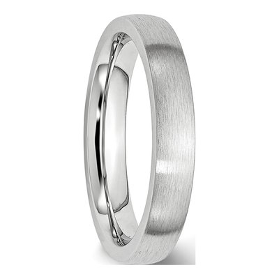 Cobalt 4mm Half Round Wedding Band – view 6