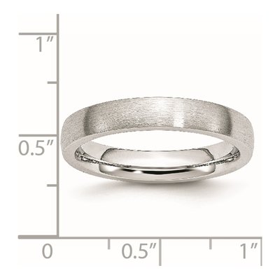 Cobalt 4mm Half Round Wedding Band – view 8