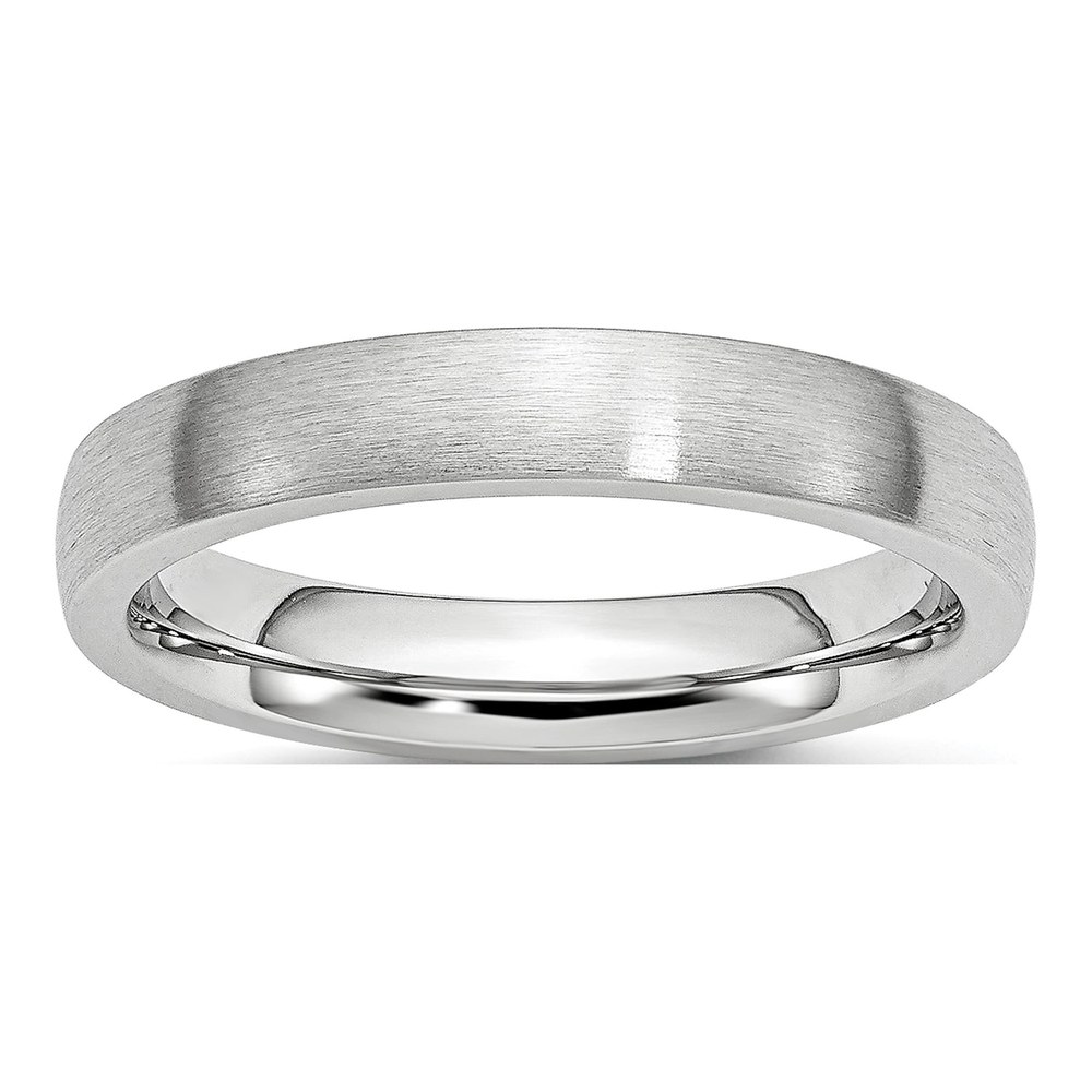 Cobalt 4mm Half Round Wedding Band
