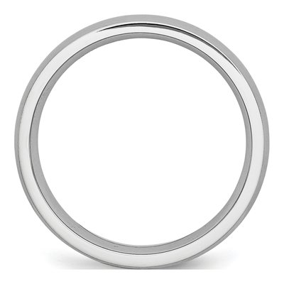 Cobalt 5mm Half Round Wedding Band – view 4
