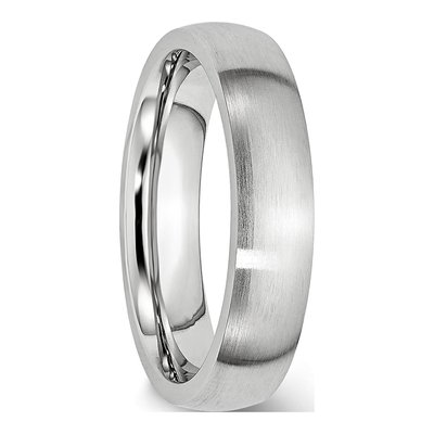 Cobalt 5mm Half Round Wedding Band – view 6