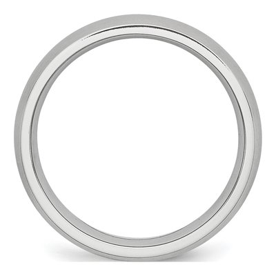 Cobalt 6mm Half Round Wedding Band – view 4