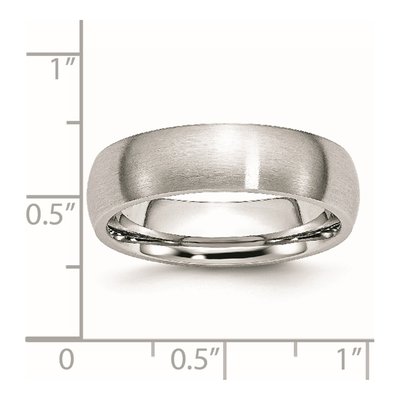Cobalt 6mm Half Round Wedding Band – view 8