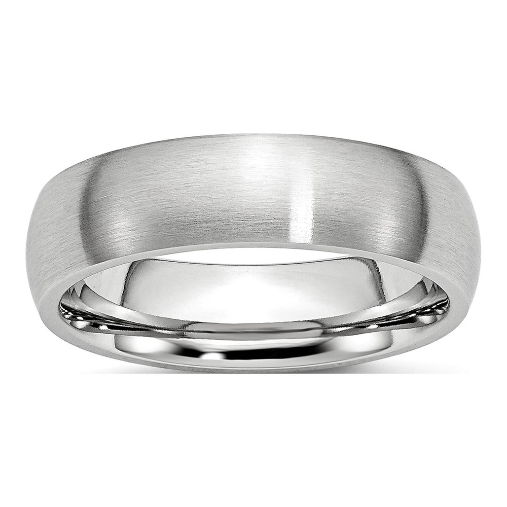 Cobalt 6mm Half Round Wedding Band