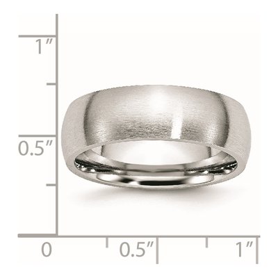 Cobalt 7mm Half Round Wedding Band – view 8