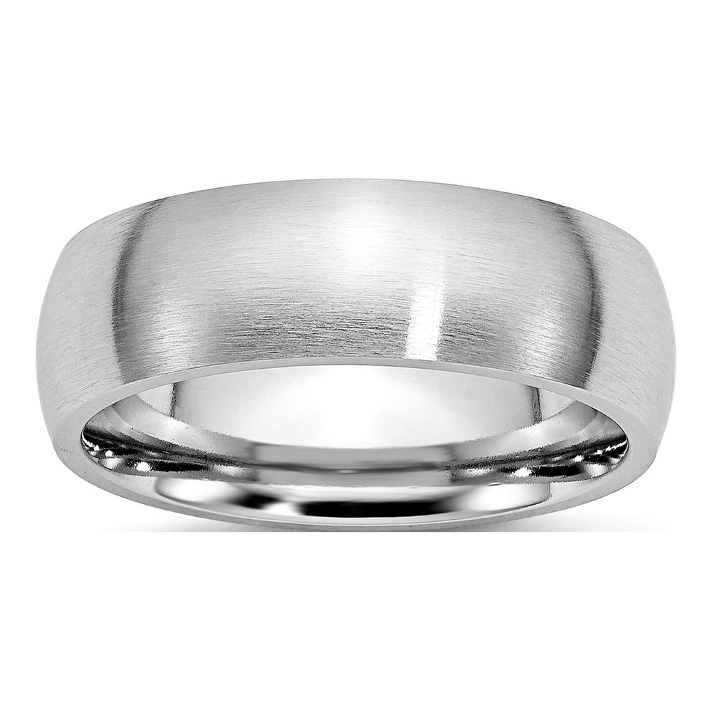 Cobalt 7mm Half Round Wedding Band