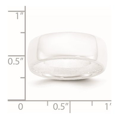 Ceramic 8mm Ceramic Wedding Band – view 8