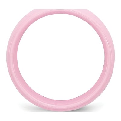 Ceramic 8mm Pink Ceramic Wedding Band – view 2