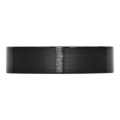 Ceramic 6mm Black Ceramic Comfort-Fit Wedding Band – view 5
