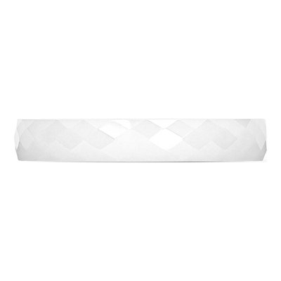 Ceramic 4mm Ceramic Faceted Wedding Band – view 5