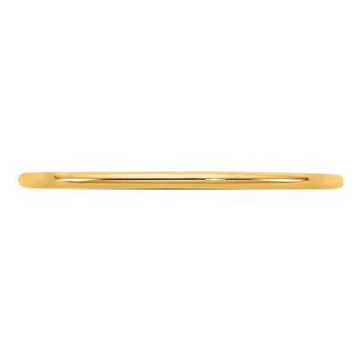 14K Yellow Gold 1mm Domed Comfort-Fit Wedding Band – view 3