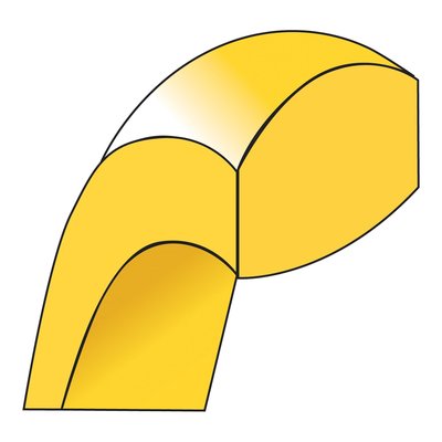14K Yellow Gold 1.5mm Domed Comfort-Fit Wedding Band – view 6