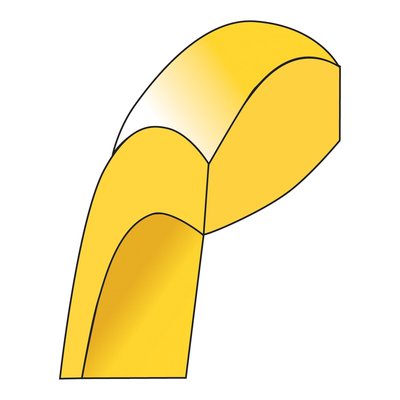 14K Yellow Gold 4.5mm Domed Comfort-Fit Wedding Band – view 5