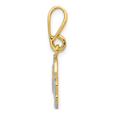 14K Yellow Gold Pick-Up Truck Pendant – view 3