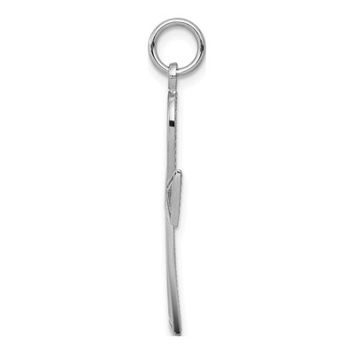 14K White Gold Ankh Cross Pendant – view 3