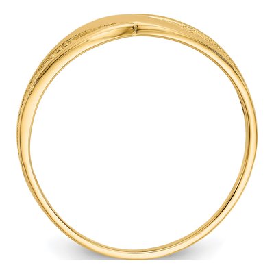 14K Yellow Gold Filigree Ring – view 3
