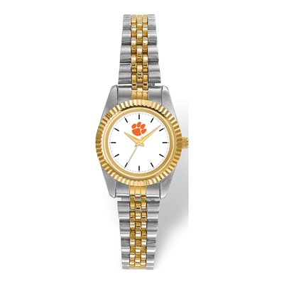 Clemson University Ladies Two-Tone Watch