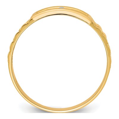 Men's 14K Yellow Gold Our of Guadalupe Ring – view 3