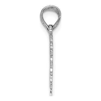 14K White Gold Best Friend Heart Set Charm – view 3