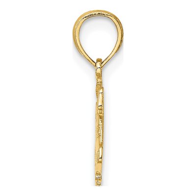 14K Yellow Gold Christmas Bells Pendant – view 3