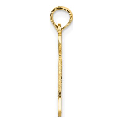 14K Yellow Gold I Heart WA Pendant – view 3
