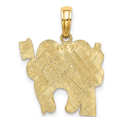 14K Yellow Gold Dental Pendant – view 5