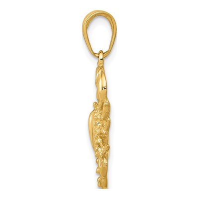 14K Yellow Gold Scorpion Pendant – view 3