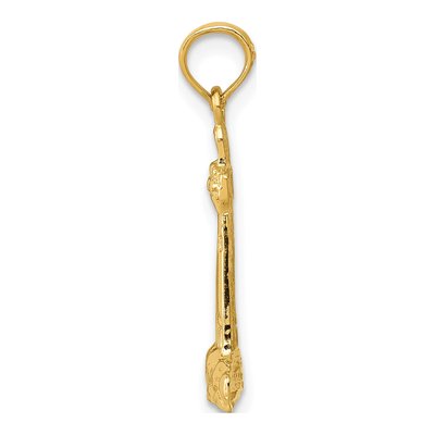 14K Yellow Gold Cape May Lighthouse Charm – view 3