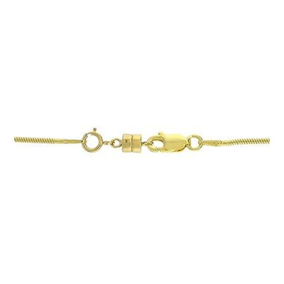 14K Yellow Gold Magnetic Clasp Converter for Necklaces & Bracelets – view 2