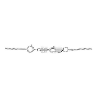 Sterling Silver Magnetic Clasp Converter for Necklaces & Bracelets – view 2