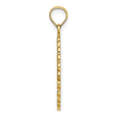 14K Yellow Gold Gatlinburg Trolley Car Pendant – view 3