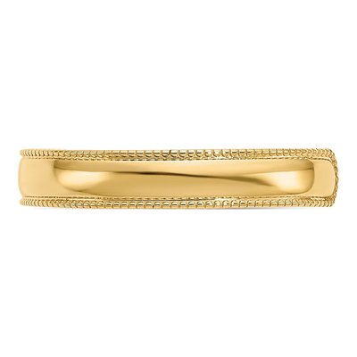 14K Yellow Gold Milgrain Toe Ring – view 5