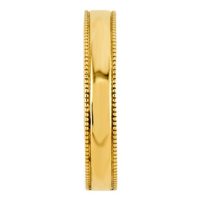 14K Yellow Gold Milgrain Toe Ring – view 7
