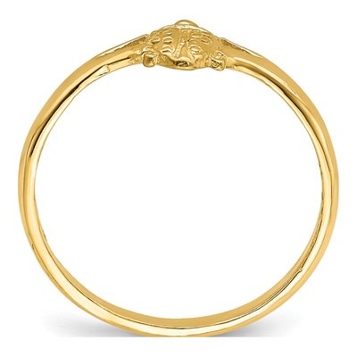 14K Yellow Gold Ladybug Baby Ring – view 3