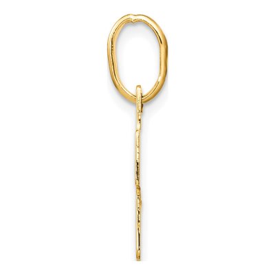 14K Yellow Gold Cross Pendant – view 3