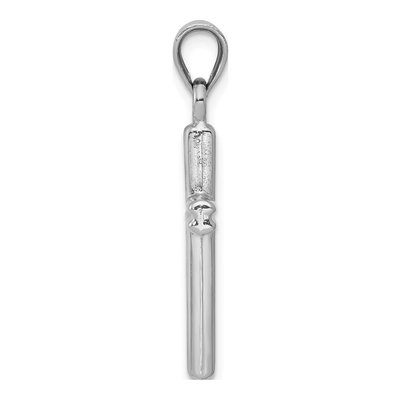 14K White Gold Cross Pendant – view 3